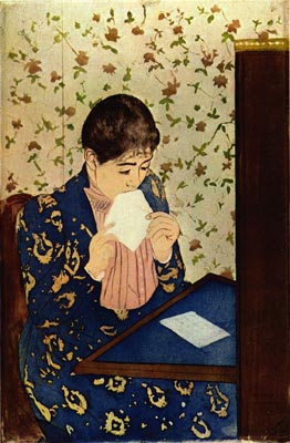 mary cassatt the letter mary cassatt